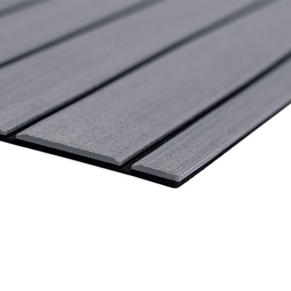 Seadek 40in x 80in 6mm Teak Full Sheet - Brushed Texture - Storm Grey/Black 1016mm x 2032mm x 6mm 32279-80066 - main